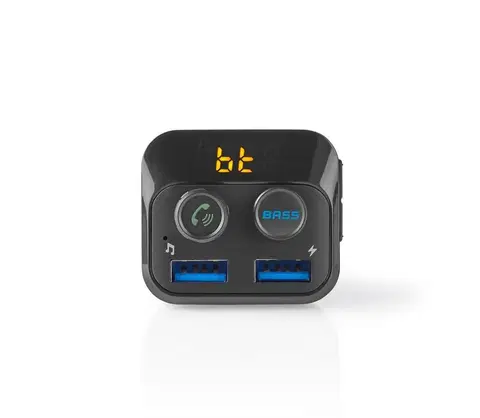 Svietidlá   CATR120BK − FM Vysielač do auta Bluetooth/MP3/2xUSB 