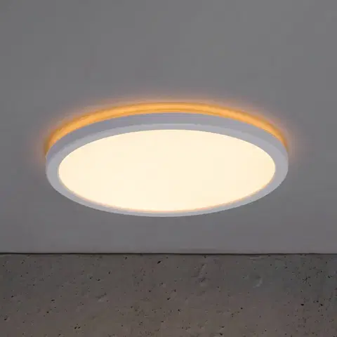 Stropné svietidlá Nordlux Stropné LED svetlo Oja 24 IP20 2 700 K biela