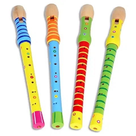Hudobné hračky BONTEMPI - drevená baroková flauta 313010
