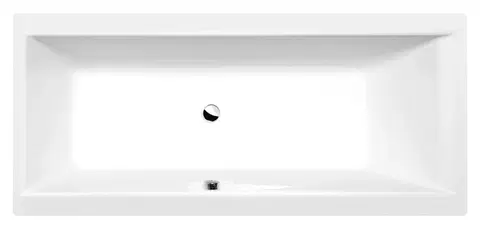 Vane POLYSAN - CLEO obdĺžniková vaňa 180x80x48cm, biela 95611