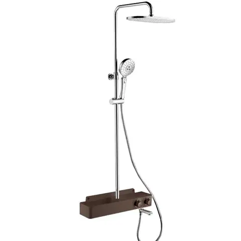 Sprchové sety - povrchová montáž Neit  sprchovo-vanovy system s funkcia dažďovej sprchy s mechanickou miešačom