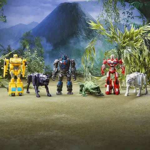 Hračky - akčné figúrky HASBRO - Transformers movie 7 dvojbalenie figúriek 11 cm, Mix Produktov