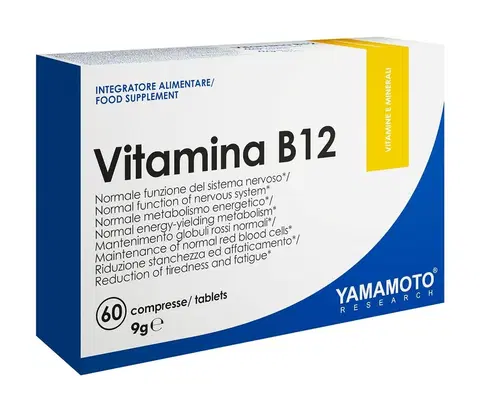 Vitamín B Vitamina B12 - Yamamoto 60 tbl.