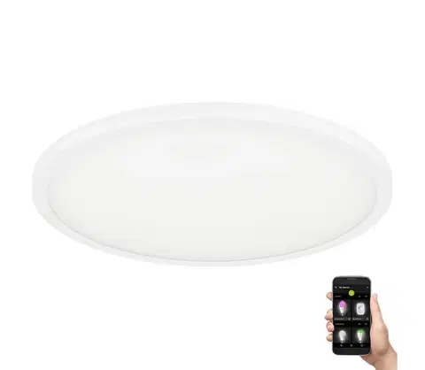 Svietidlá Eglo Eglo 900759 - LED Stmievateľné stropné svietidlo SARSINA-Z 41W/230V pr. 60 cm biela 