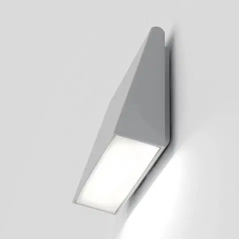 Vonkajšie nástenné svietidlá Artemide Artemide Cuneo vonkajšie nástenné LED svetlo, sivá