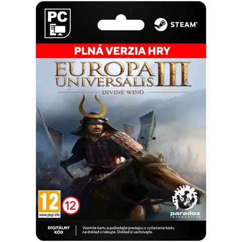 Hry na PC Europa Universalis III: Divine Wind [Steam]