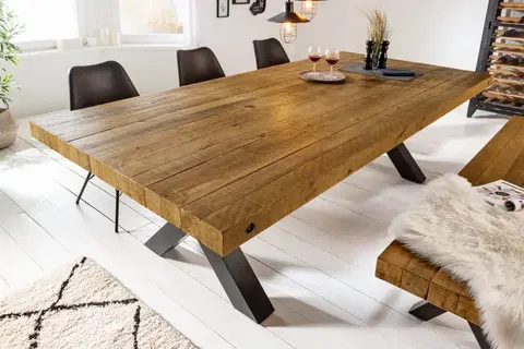 Jedálenské stoly Jedálenský stôl THETIS 80 mm Dekorhome