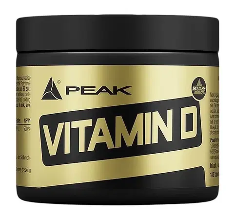 Vitamín D Vitamin D - Peak Performance 180 tbl.