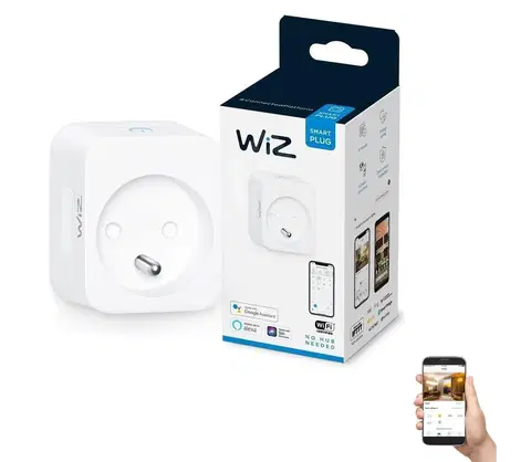 LED osvetlenie WiZ WiZ - Inteligentná zásuvka E 2300W Wi-Fi 