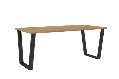 Jedálenské stoly JULIUS jedálenský stôl 185x90, dub Lancelot