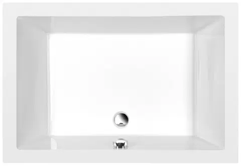 Vane POLYSAN - DEEP hlboká sprchová vanička obdĺžnik 110x75x26cm, biela 72883