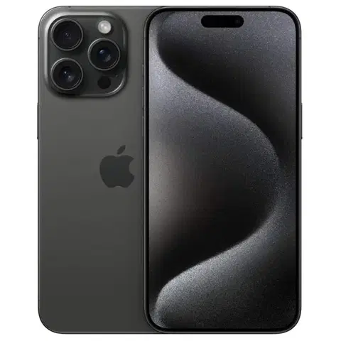 Mobilné telefóny Apple iPhone 15 Pro Max 512GB, titánová čierna MU7C3SXA