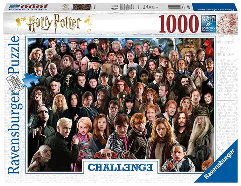 Hračky puzzle RAVENSBURGER - Harry Potter 1000 dielikov