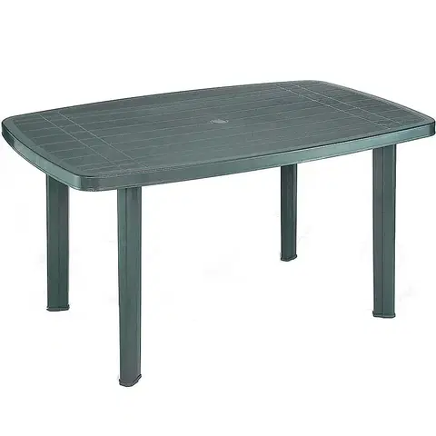 Záhradné stoly Stôl Faro zelený