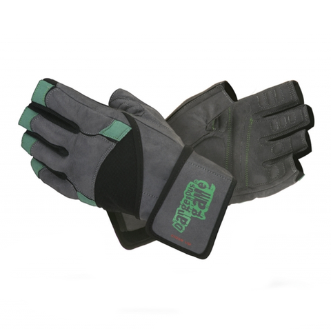 Fitness rukavice Fitness rukavice Mad Max Wild šedo-zelená - S