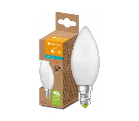 Žiarovky Ledvance LED Žiarovka z recyklovaného plastu B40 E14/4,9W/230V 2700K - Ledvance 