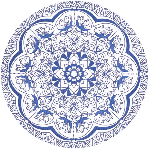 Prestieranie Prestieranie Iva Kvet modrá, 38 cm