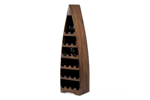 Stojany na víno Vinotéka WLD167 dekoračná drevorezba Autronic