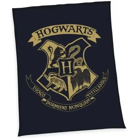 Detské deky Herding Detská deka Harry Potter Hogwarts, 150 x 200 cm