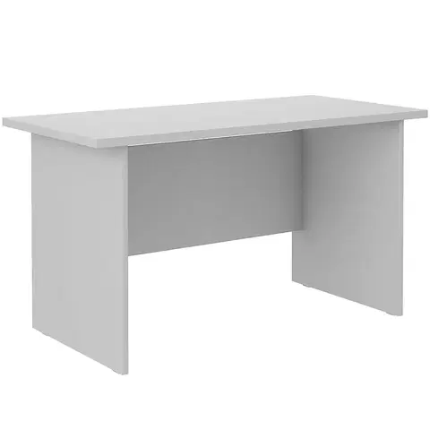 Moderné kancelárske stoly Písací stôl Malta Svetlo šedá (doska 28mm) Typ 170