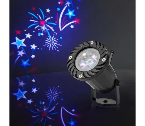 Vianočné dekorácie   CLPR2 - LED Vonkajší projektor slávnostný 5W/230V IP44 