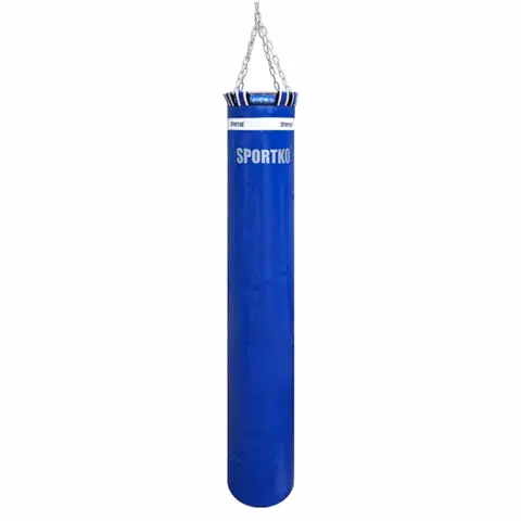 Boxovacie vrecia a hrušky Boxovacie vrece SportKO MP03 30x180cm / 65kg modrá