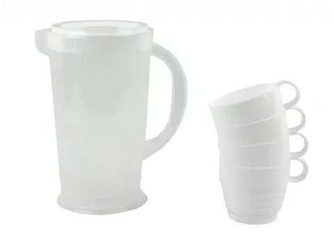 Dekoratívne vázy MAKRO - Džbán 1,8l +4 poháre 0,25l UH