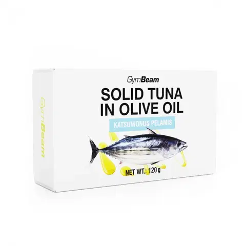 Ryby GymBeam Tuniak v olivovom oleji 120 g