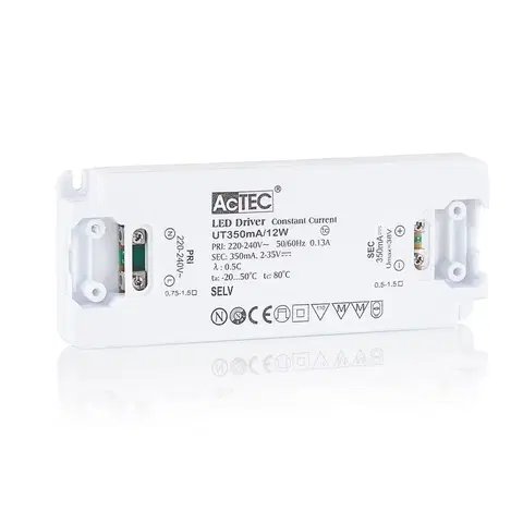 Napájacie zdroje s konštantným prúdom AcTEC AcTEC Slim LED budič CC 350 mA, 12W