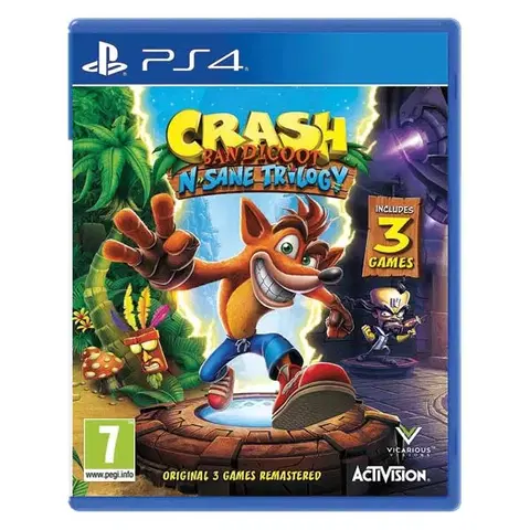 Hry na Playstation 4 Crash Bandicoot N.Sane Trilogy PS4