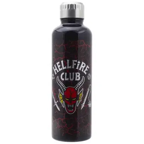 Hrnčeky a šálky Fľaša Hellfire Club Metal Stranger Things