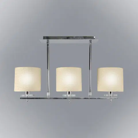 Moderné lampy do obývačky Estera Stropné svietidlo 3x40w E14 Chróm