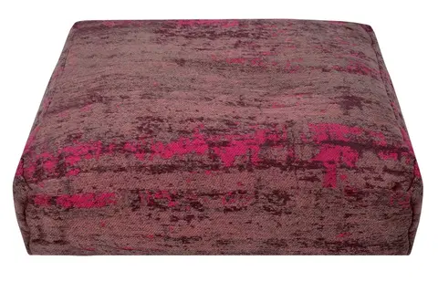Dekorácie LuxD Dizajnový podlahový vankúš Rowan 70 cm červeno-ružový