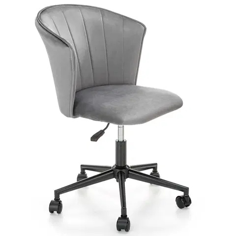 Kancelárske stoličky HALMAR Pasco kancelárska stolička sivá