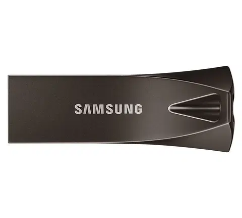 USB Flash disky USB kľúč Samsung BAR Plus, 128 GB, USB 3.2 Gen 1, sivý