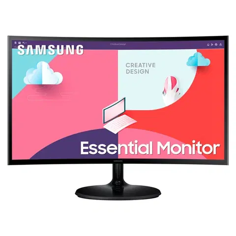 Monitory Samsung S360C 27" FHD Monitor, black