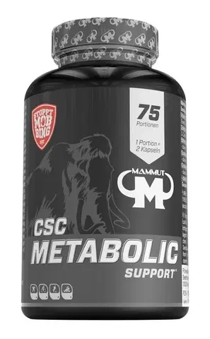 Komplexné spaľovače CSC Metabolic Support - Mammut Nutrition 150 kaps.