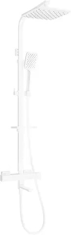 Sprchy a sprchové panely MEXEN/S - CQ62 vaňový stĺp s termostatickou batériou, biele 779106295-20