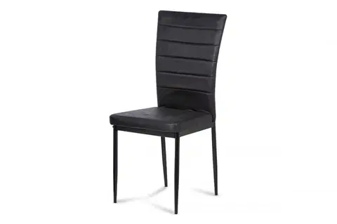 Jedálenské stoličky a kreslá Jedálenská stolička AC-9910 Autronic Čierna