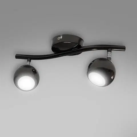 Moderné lampy do obývačky Luster Mars As-8006-02-6195 Black Chrome Ls2