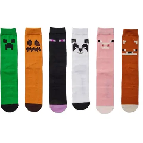 Herný merchandise Ponožky Minecraft - Odd Socks