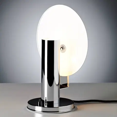 Stolové lampy TECNOLUMEN TECNOLUMEN Stolná lampa De Stijl, pochrómovaná