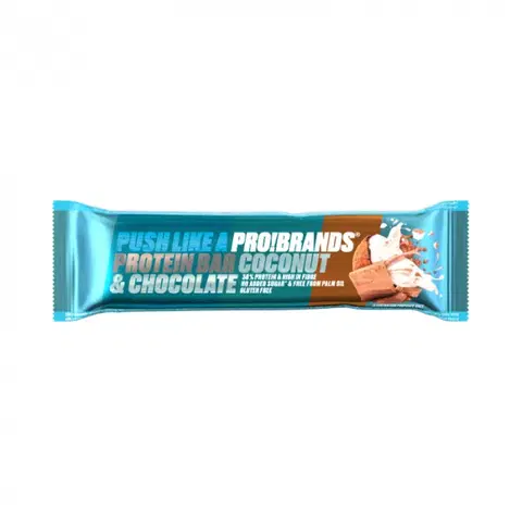 Proteínové tyčinky PRO!BRANDS Protein Bar 45 g jahodový jogurt