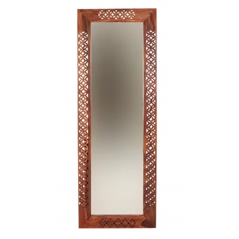 Zrkadlá Zrkadlo Mira 60x170 indický masív palisander