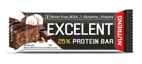 Tyčinky Tyčinka Excelent Protein Bar - Nutrend 1ks/85g Čierna ríbezľa+brusinka