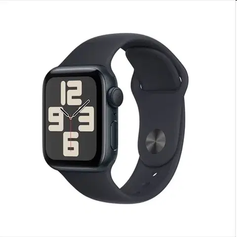 Inteligentné hodinky Apple Watch SE GPS 40mm Midnight Aluminium Case with Midnight Sport Band - SM MR9X3QCA