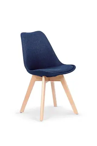 Jedálenské stoličky a kreslá Jedálenská stolička K303 Halmar Modrá