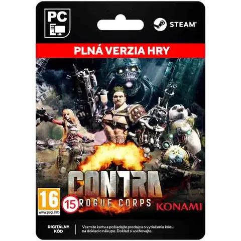 Hry na PC Contra: Rogue Corps [Steam]