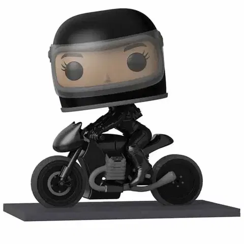 Zberateľské figúrky POP! Rides: The Batman Selina on Motorcycle (DC) POP-0281