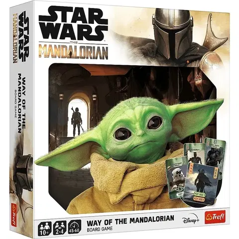 Hračky rodinné spoločenské hry TREFL - Hra Star Wars: Way of the Mandalorian